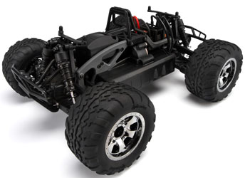 HPI Savage XS Flux Chassis Shot