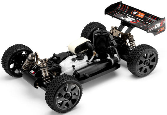 HPI DS8 RTR Chassis Shot