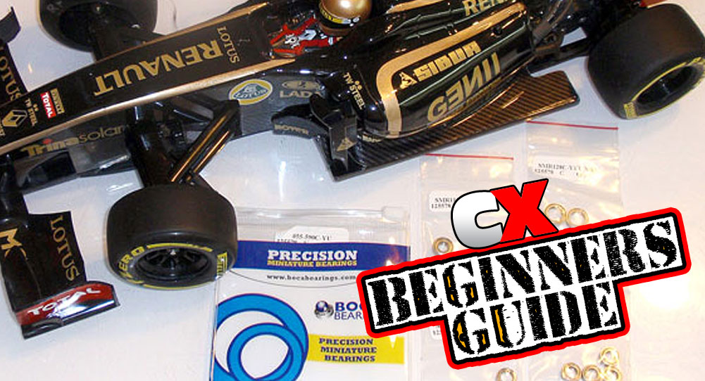 How To: Replace Your Tamiya F104X1 Bearings with Boca Bearings