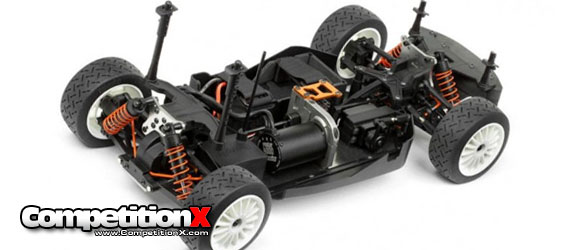 HPI WR8 Flux 4WD Rally Car Chassis Shot