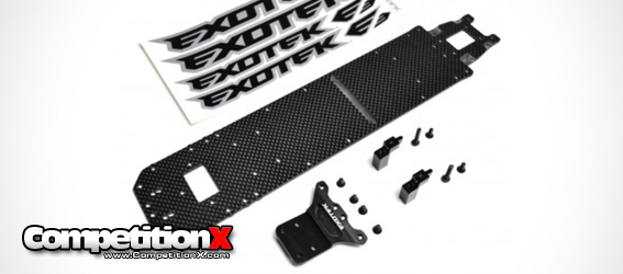 Exotek +8mm Carbon Chassis Set for the Team Durango DEX210