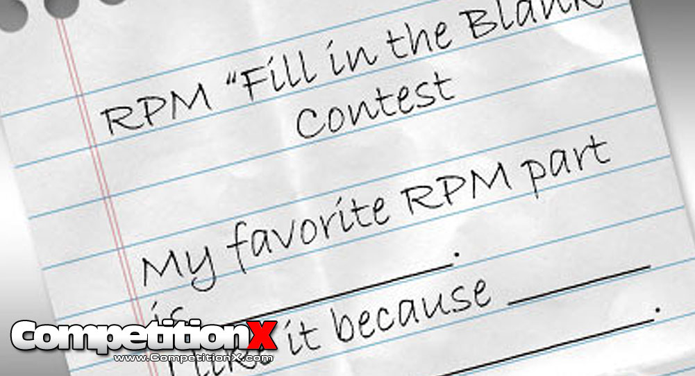 RPM's "Fill in the Blanks" Contest Goes Live! Win Stuff!