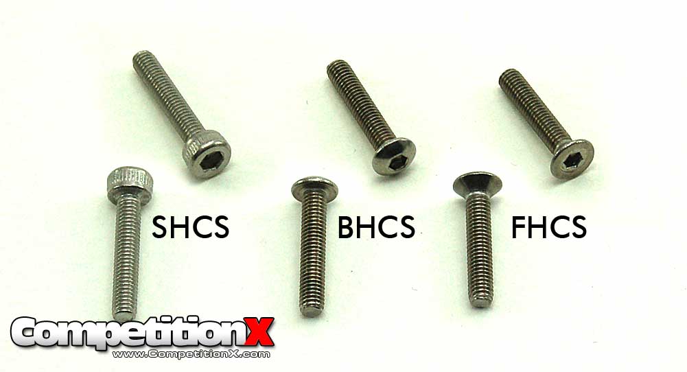 Common RC Screws Types and How to Measure Them