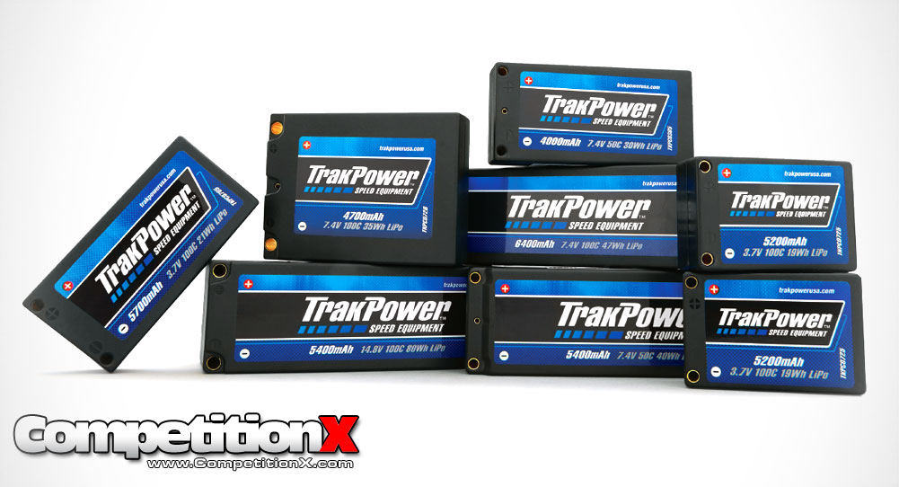 TrakPower Century Racing LiPo Packs