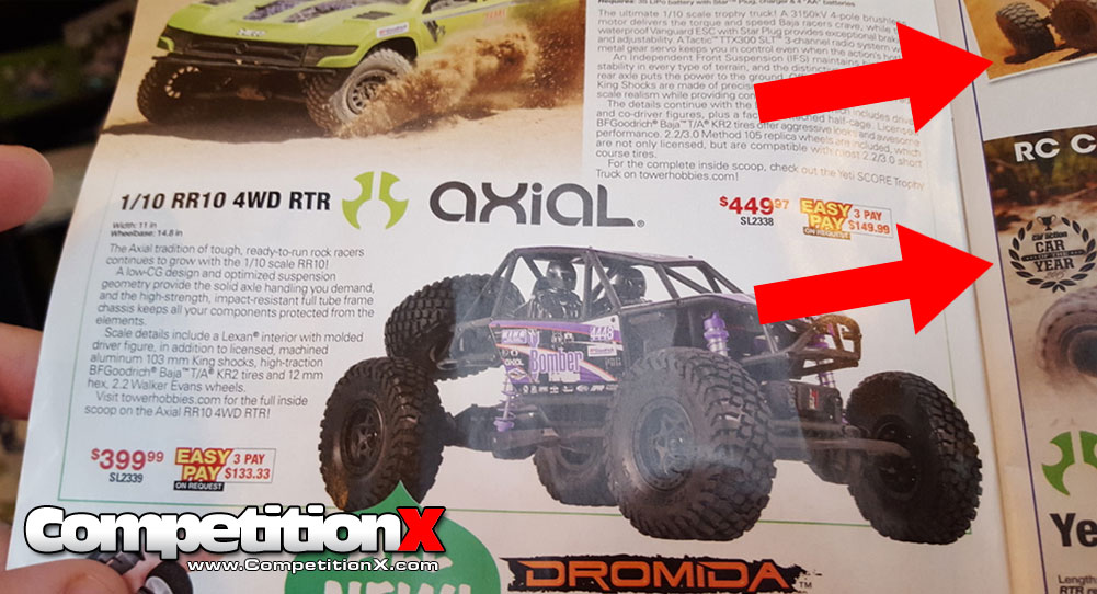 Accident or Intentional Product Release from Axial - What Do You Think?