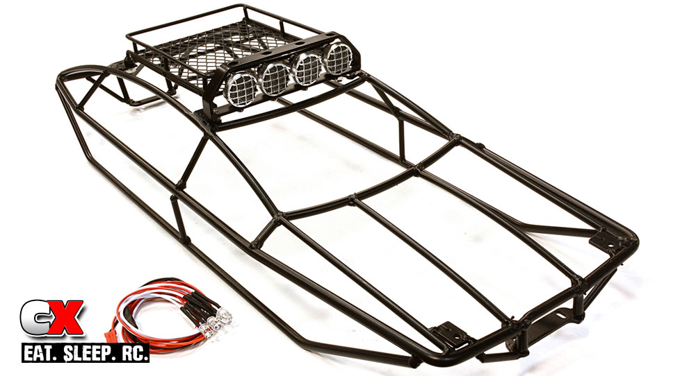 Integy Type IV Steel Roll Cage with Luggage Rack for the Traxxas Summit