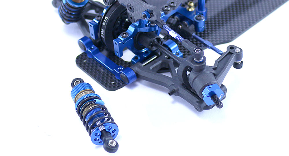 Team Associated TC7 Build - Shocks and Bumpers - Step 1