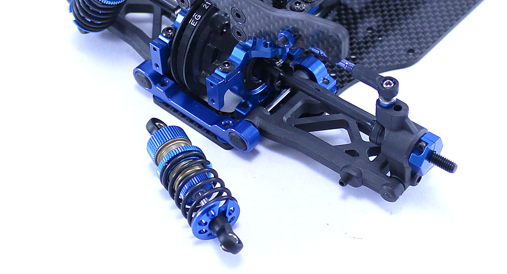 Team Associated TC7 Build - Shocks and Bumpers - Step 2