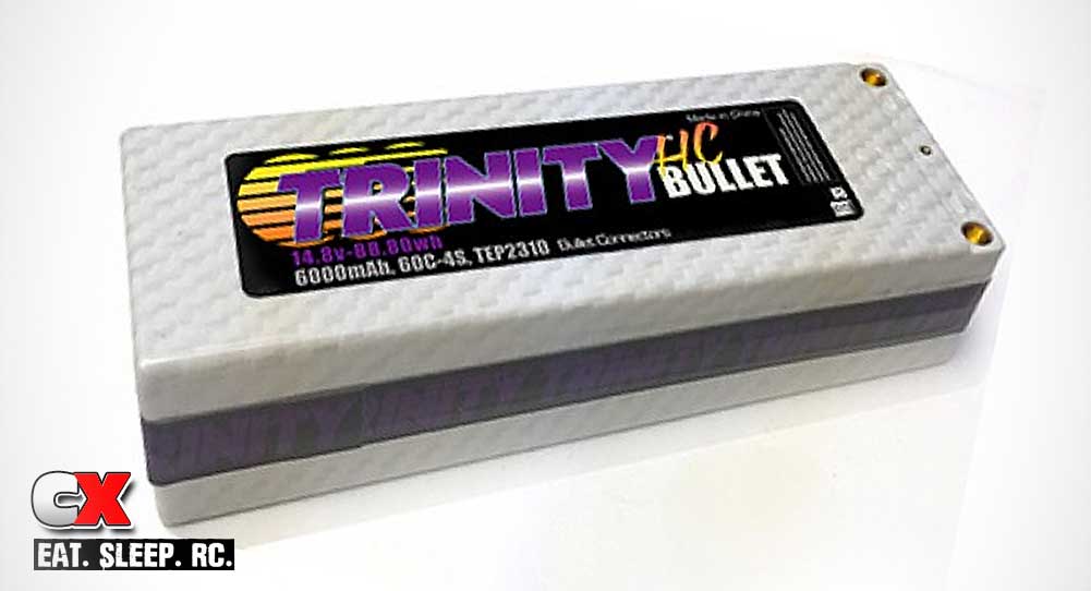 Trinity White Carbon 4S 6000mAh LiPo Battery
