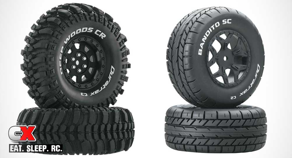 Duratrax Announces New Crawling, Dirt Oval and 1:8 Scale Tires/Wheels