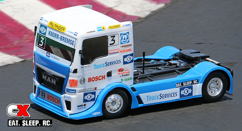 rc semi truck racing