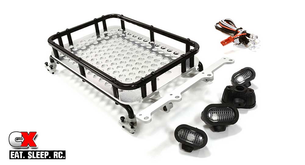 Integy Aluminum Scale Luggage Rack with Spot Lights