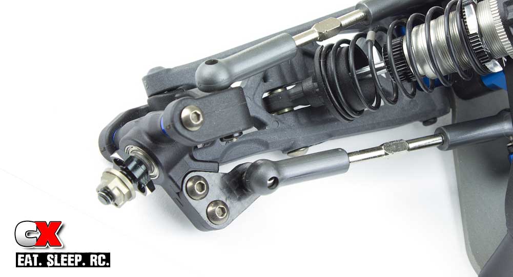 AVID RC Carbon Steering Block Arms for the Team Associated B6 Series