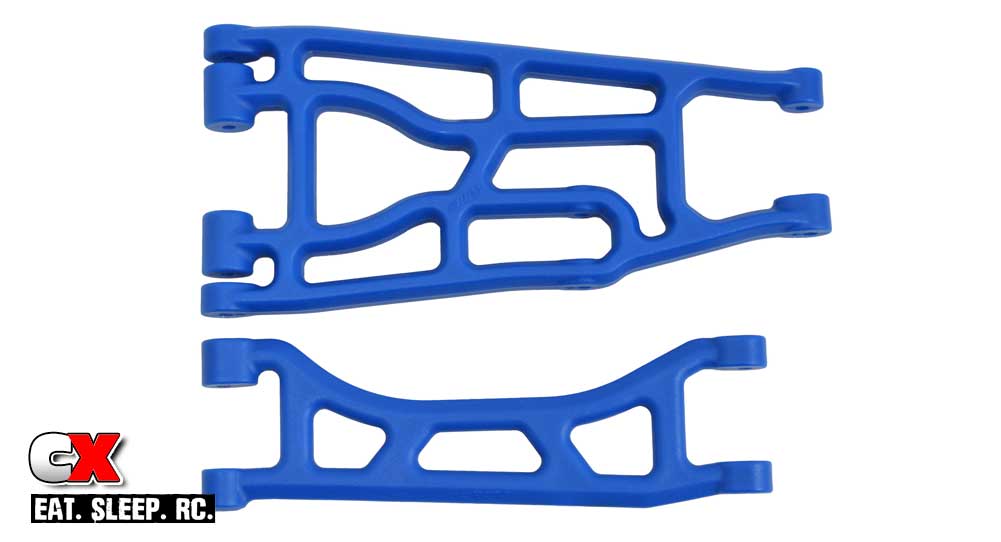 RPM Upper and Lower A-Arms for the Traxxas X-Maxx - in Blue