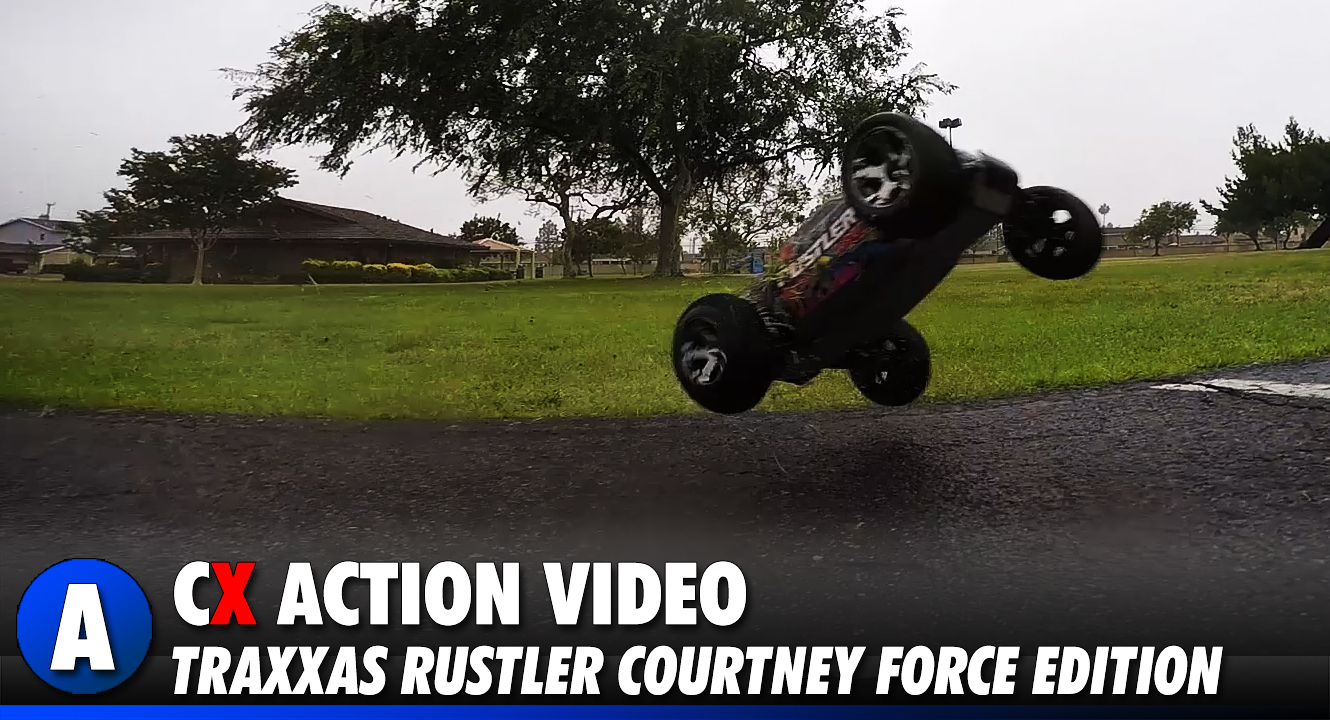 Traxxas Rustler Courtney Force  - Rainy Day Drive in SoCal | CompetitionX