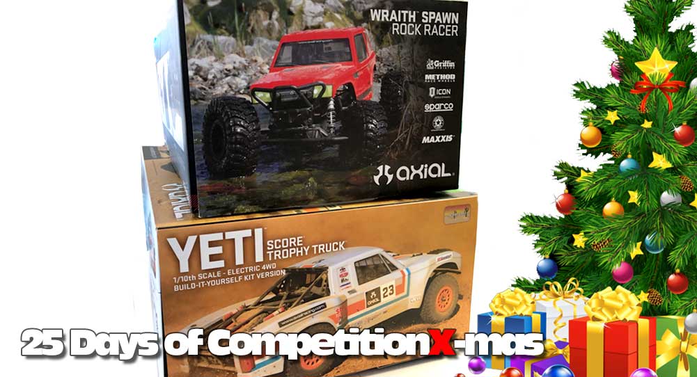 25 Days of CompetitionX-mas 2018 - Two Vehicles from Axial