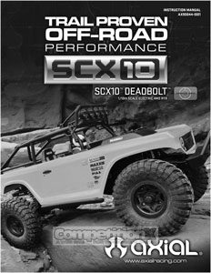 Axial SCX10 Deadbolt Manual