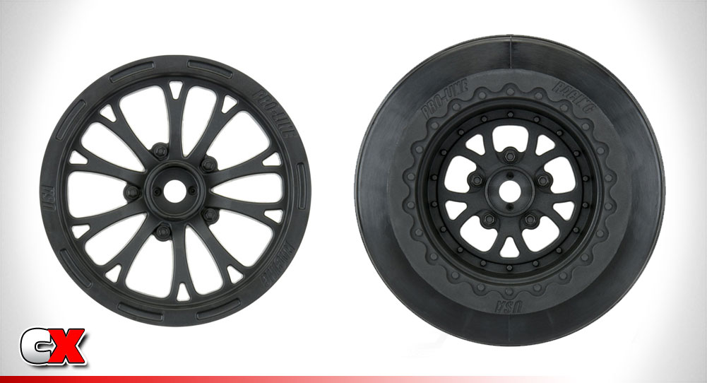 Pro-Line Racing Pomona Drag Spec Front and Rear Wheels | CompetitionX