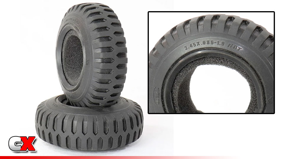 Pit Bull 1.9 Scale RC Temco NDT Military Tire | CompetitionX