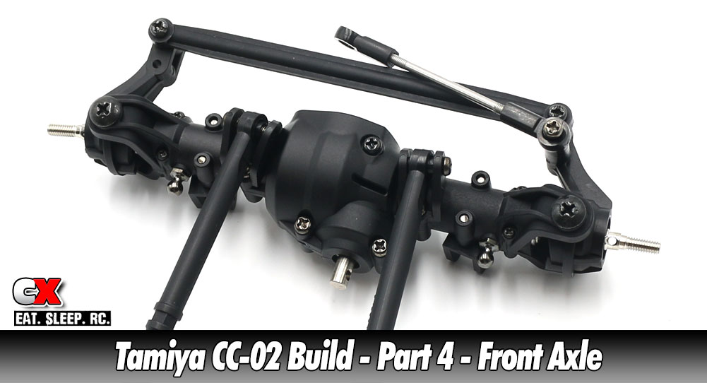 Tamiya CC-02 Trail Truck Build – Part 4 – Front Axle | CompetitionX