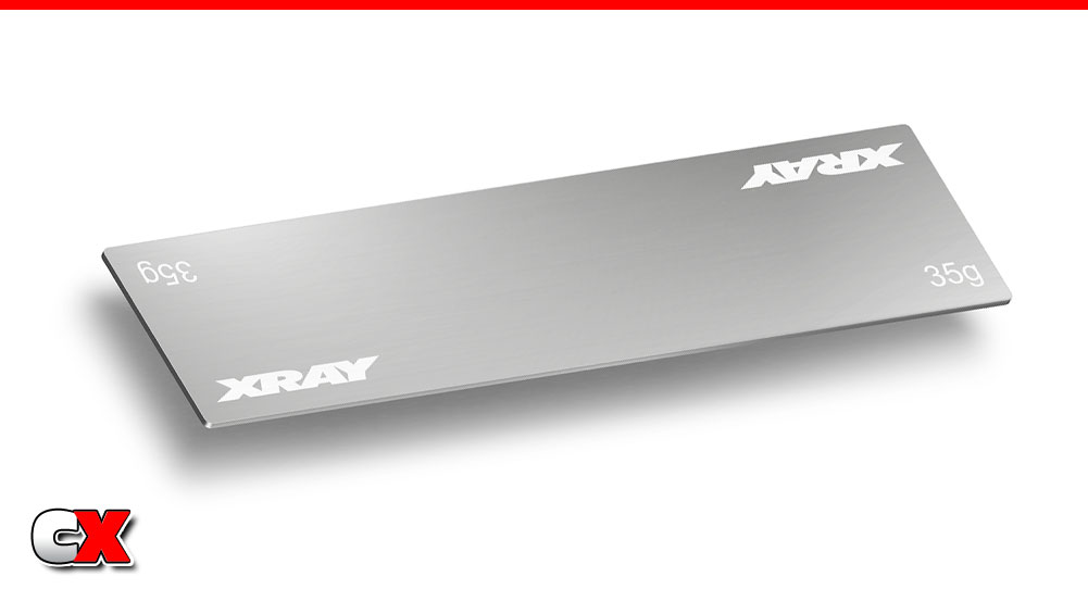 Xray 35g Stainless Steel Weight for Slim Battery Packs | CompetitionX