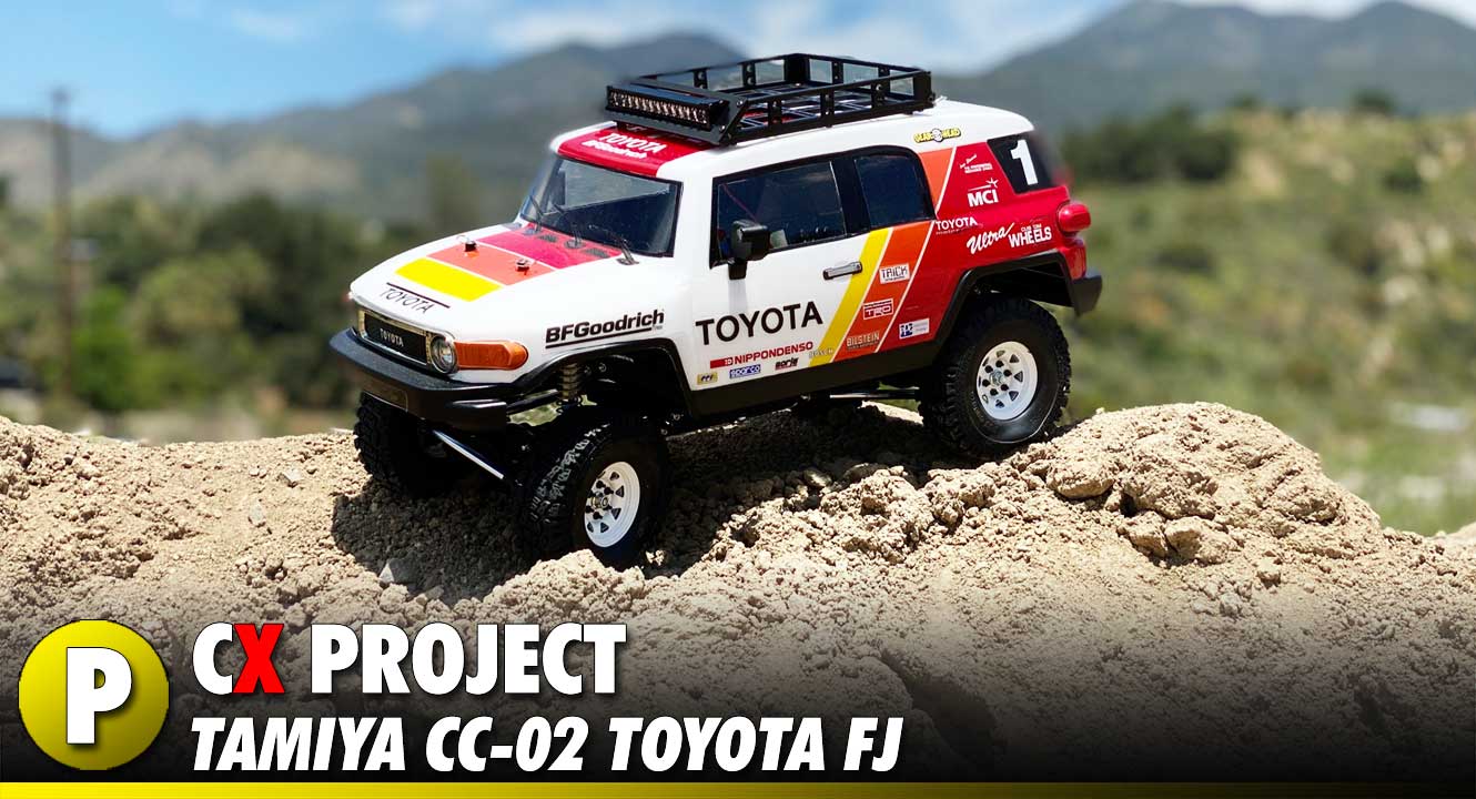 Project: Tamiya CC-02 Toyota FJ Trail Truck