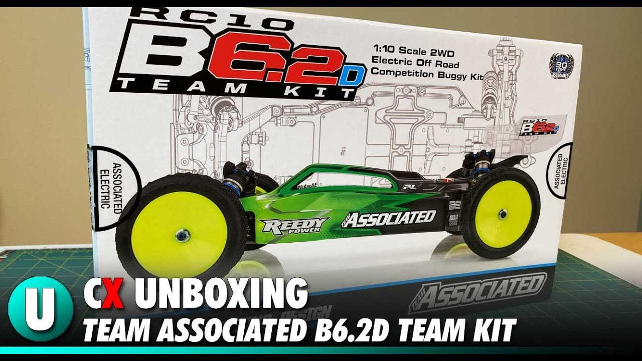 Team Associated B6.2D Unboxing Video | CompetitionX