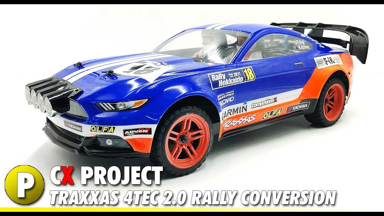 Video: Traxxas 4Tec 2.0 Rally Car Conversion | CompetitionX