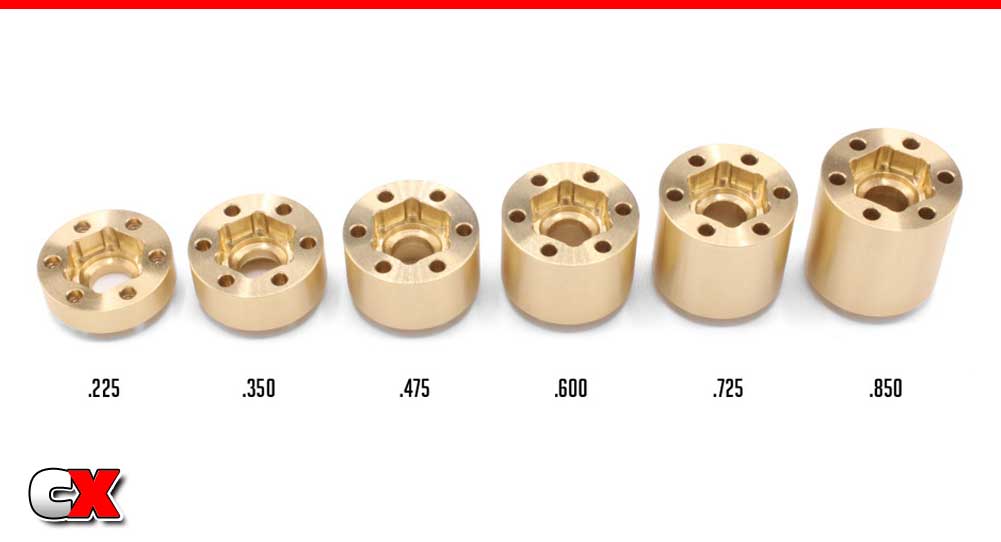 Vanquish Products Brass SLW Wheel Hubs | CompetitionX