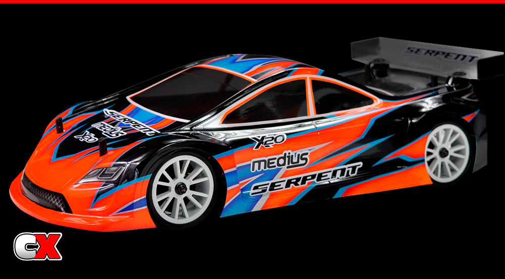 Serpent Medius X20 Mid Carbon 1/10 Scale Touring Car | CompetitionX