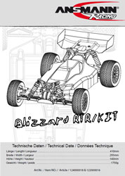 Ansmann Racing Blizzard Manual