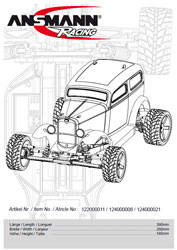Ansmann Racing Hot Rod Brushless Manual