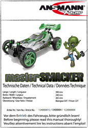 Ansmann Racing Master Smacker Brushless Manual
