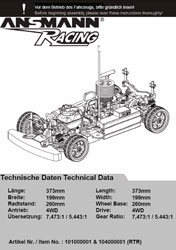 Ansmann Racing Nitro Sedan Manual
