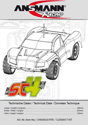 Ansmann Racing Short Course 4WD Electric Manual