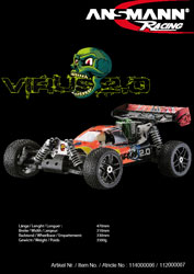 Ansmann Racing Virus 2.0 Manual