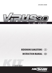 Ansmann Racing Virus 3.0 Manual