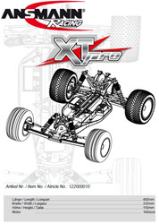 Ansmann Racing XT-Pro Stadium Truck Manual