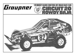 Graupner Rowdy Baja Circuit 20 Manual