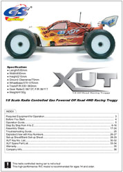 GS Racing XUT Pro Manual