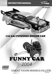 Great Vigor Model Funny Car Manual