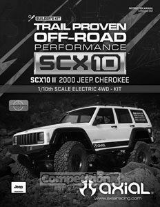 Axial SCX10 II 2000 Jeep Cherokee Kit Manual