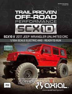 Axial SCX10 II 2017 Jeep Wrangler Unlimited CRC Edition RTR Manual