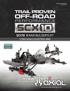 Axial SCX10 II Raw Builders Kit Manual