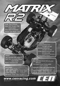 CEN Racing Matrix R2 Manual