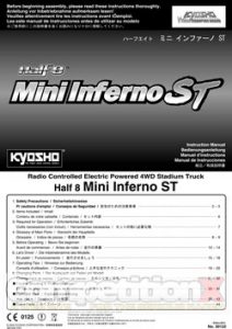 Kyosho Mini Inferno ST Manual
