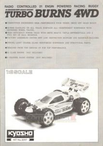 Kyosho Turbo Burns 4WD Manual