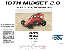 1RC Racing 1/18th Midget 2 Manual
