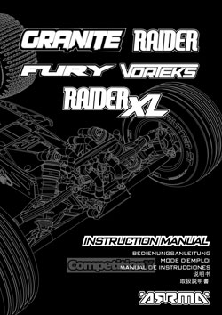 ARRMA Raider XL Mega Manual