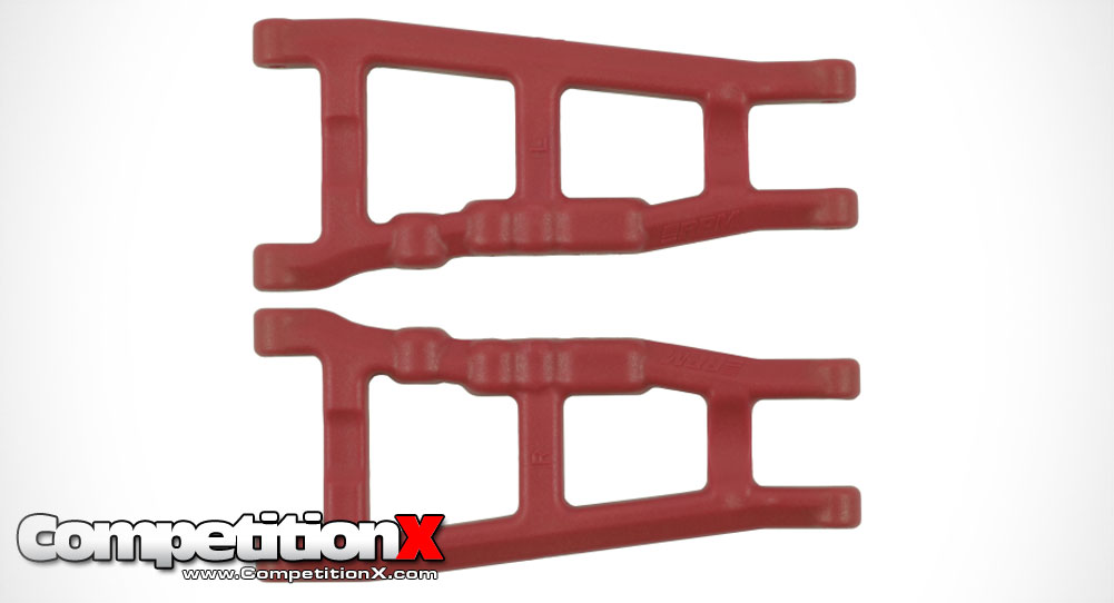RPM R/C Products 70669 Wide Front A-arms Red; Traxxas Rustler Stampede